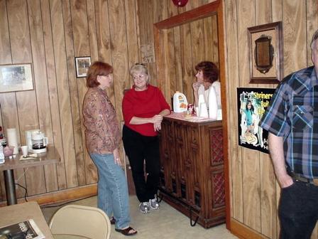 Thresa Foster, Molly Hefner, Sharon Tally